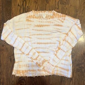 ROAN & RYAN TanTie-Dye sweater